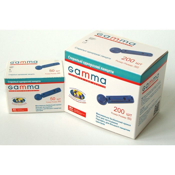 Ланцети Gamma 200 шт. (7640162324656) зображення 7