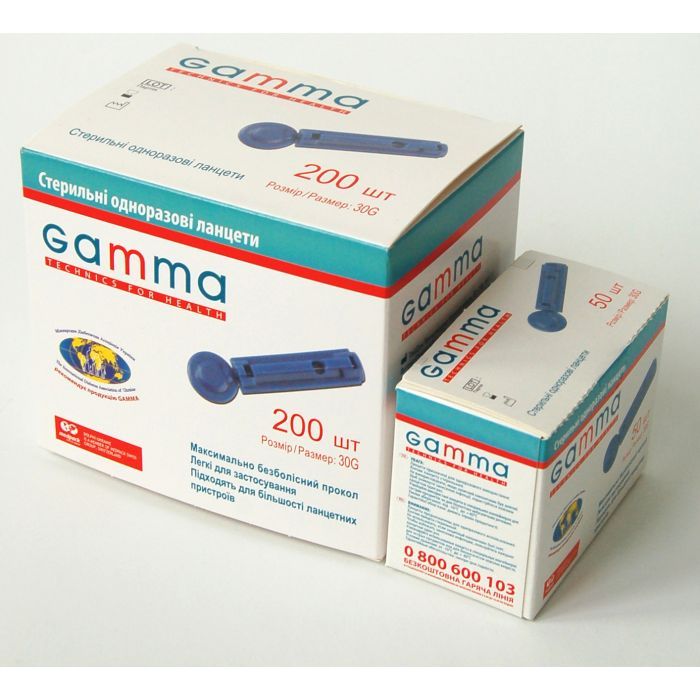 Ланцети Gamma 200 шт. (7640162324656) зображення 8