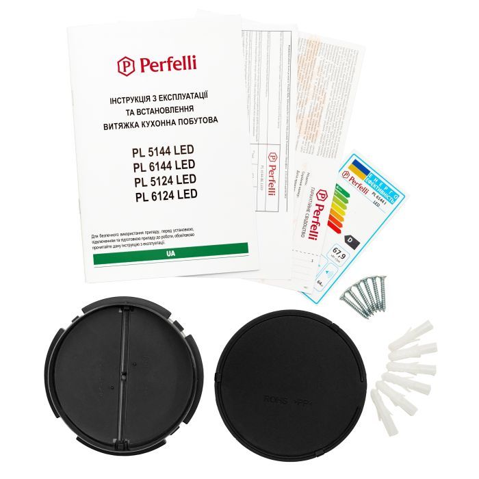 Витяжка кухонна Perfelli PL 6144 I LED зображення 11
