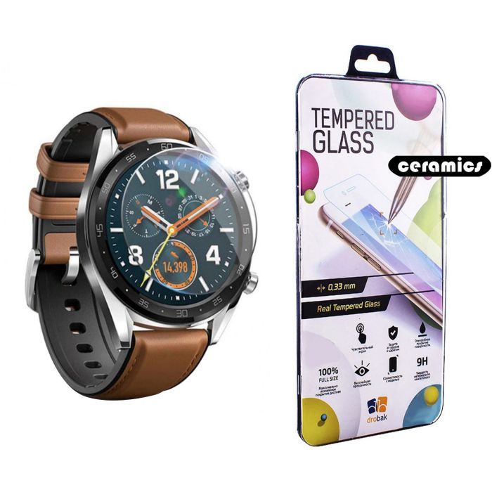 Пленка защитная Drobak Ceramics Huawei Watch GT 2 42mm (2 шт) (313105)