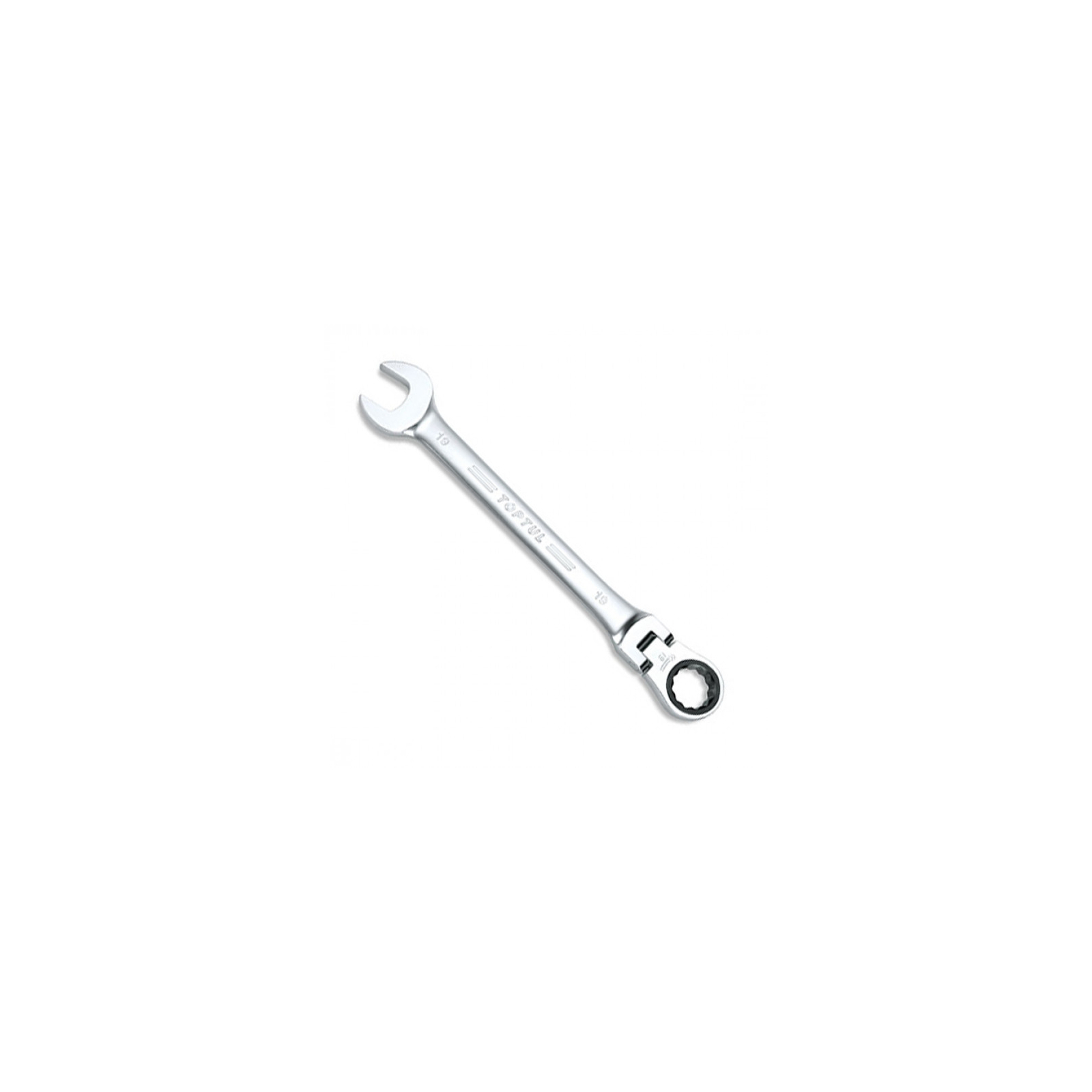 Ключ Toptul рожково-накидной трещоточный с шарниром 14мм (AOAH1414)