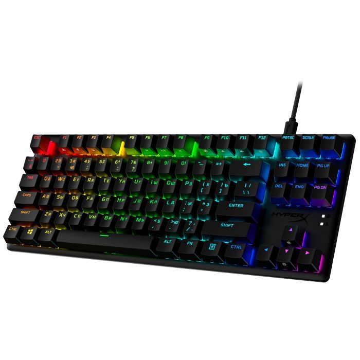 Клавиатура HyperX Alloy Origins Core PBT HX Red (639N7AA) изображение 3