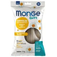Лакомство для собак Monge Gift Dog All breeds кролик с ромашкой 210 г (8009470085595)
