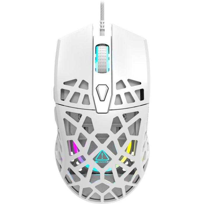 Мышка Canyon Puncher GM-20 USB White (CND-SGM20W)