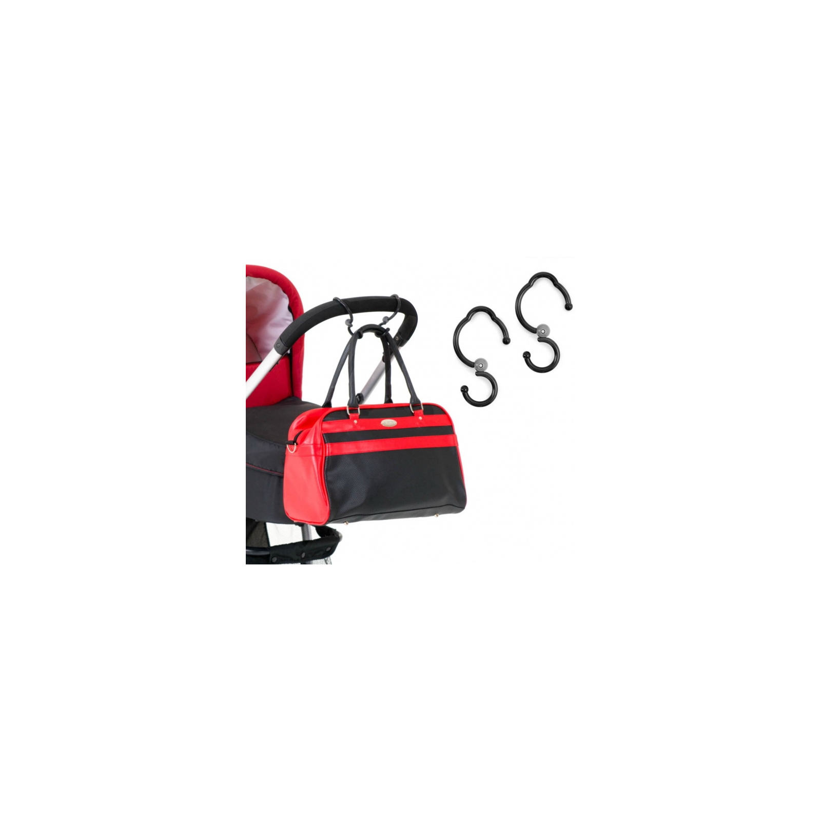 Аксесуар для коляски Hauck Hook Me гачки для сумки (61830-1)