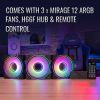 Кулер до корпусу AeroCool Mirage 12 ARGB Pro (ACF3-MR10227.11) зображення 5