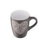 Чашка Ardesto Heart 330 мл Deep Grey (AR3467DGR) зображення 2