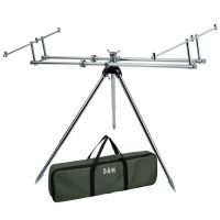 Підставка для вудилища DAM Alu Rod Pod Gunsmoke для 3 удилищ (2900011)