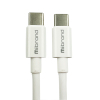 Дата кабель USB-C to USB-C 1.0m MI-17 5A Lightning White Mibrand (MIDC/17TTW)