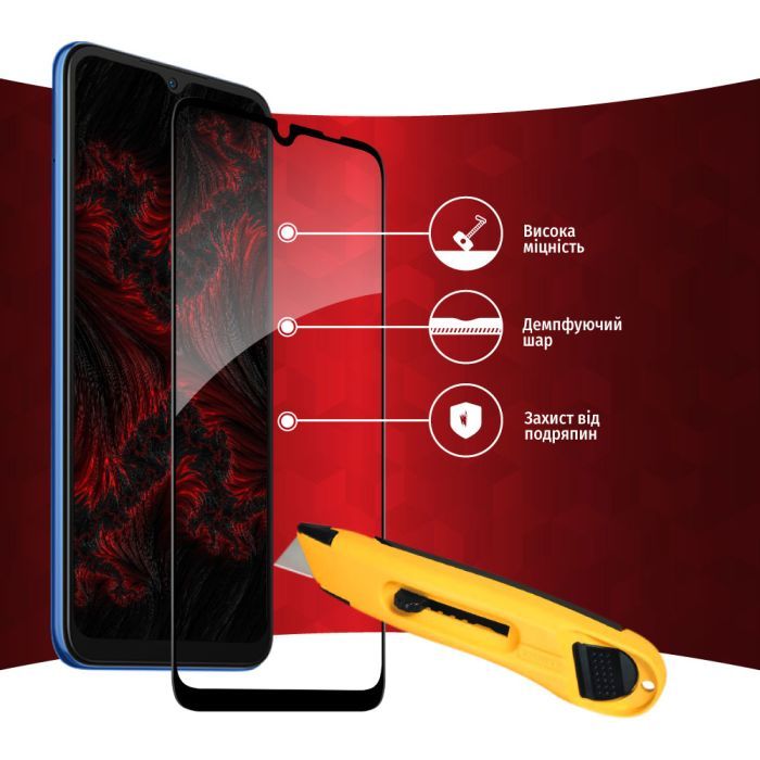 Стекло защитное Intaleo Full Glue Xiaomi Redmi 10A (1283126537813) изображение 4