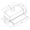 Витяжка кухонна Borgio TLF (TR) 60 white зображення 6