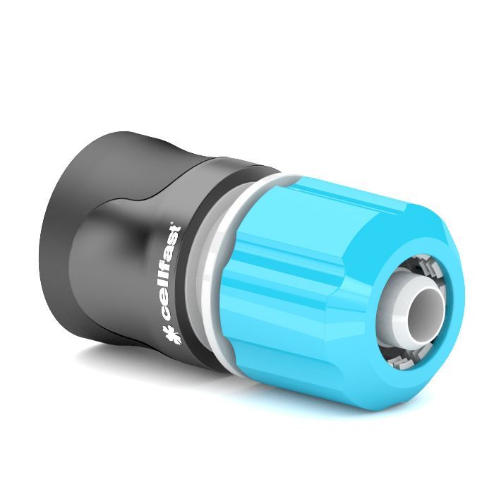 Конектор для шланга Cellfast ERGO 1/2" з аквастопом (53-120) зображення 5