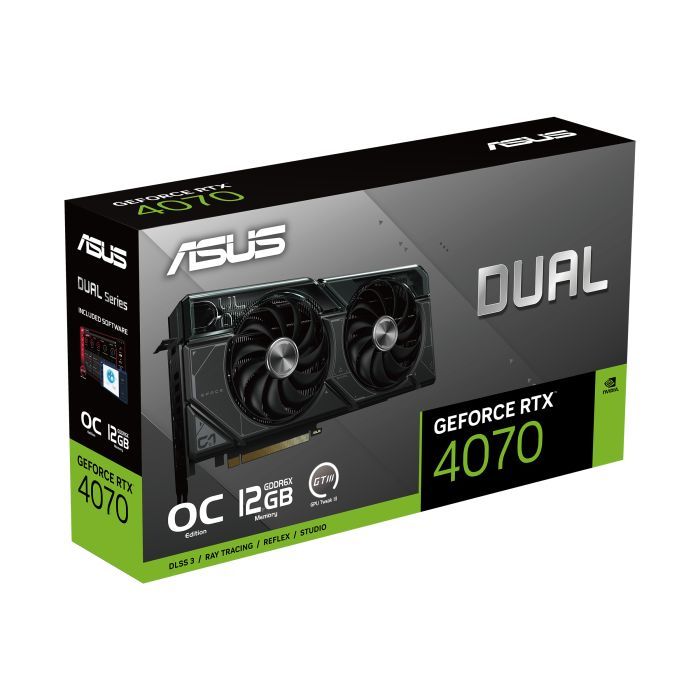 Відеокарта ASUS GeForce RTX4070 12Gb DUAL OC (DUAL-RTX4070-O12G) зображення 12