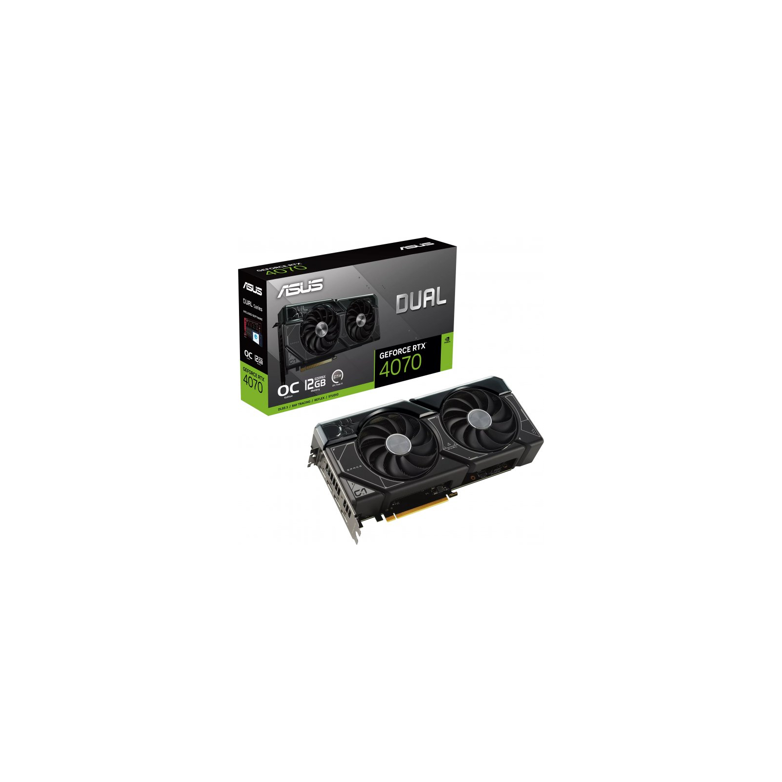Видеокарта ASUS GeForce RTX4070 12Gb DUAL OC (DUAL-RTX4070-O12G) изображение 2