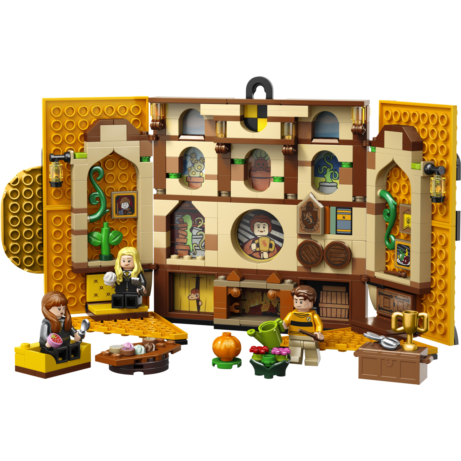 Конструктор LEGO Harry Potter Флаг общежития Гафелпаф 313 деталей (76412) изображение 2
