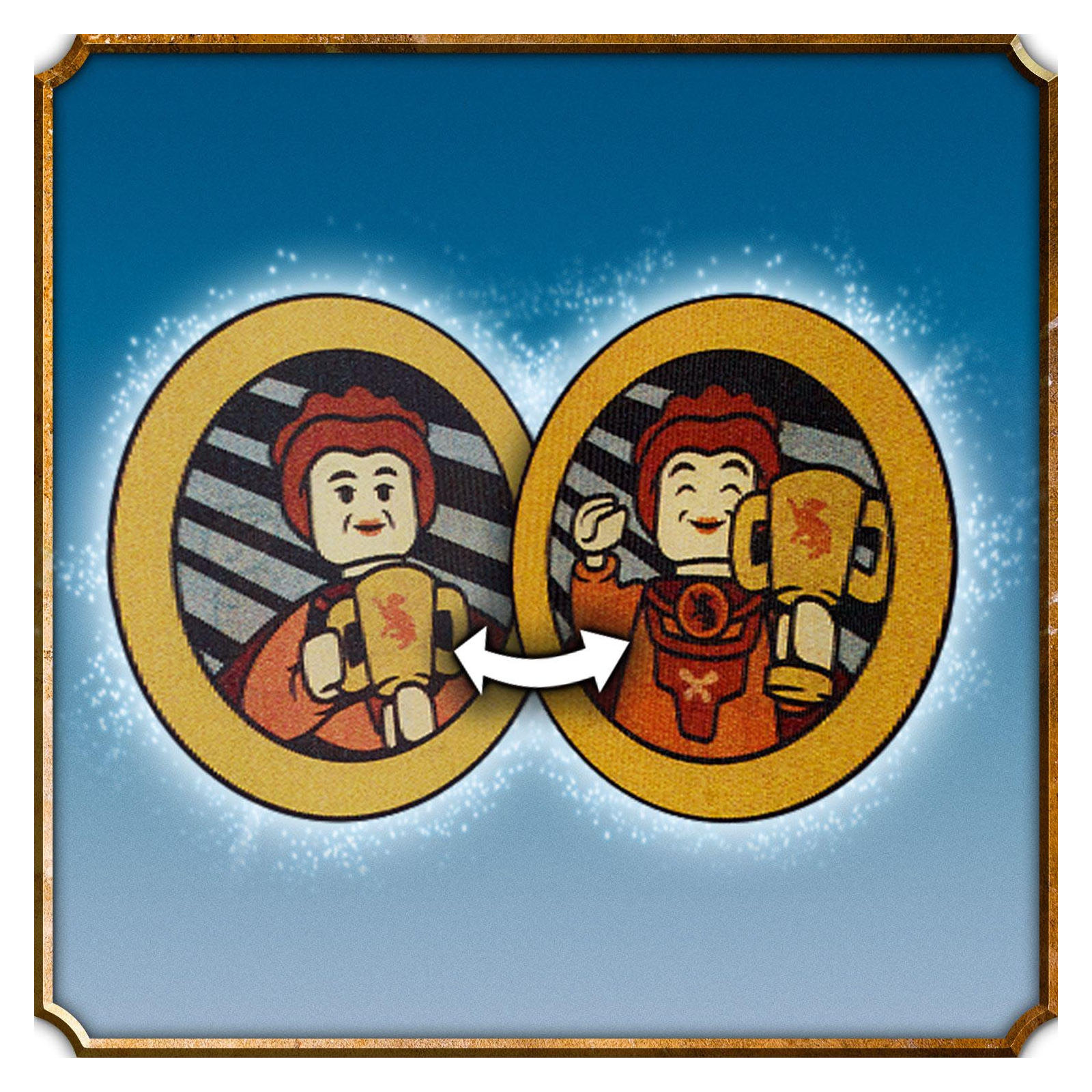 Конструктор LEGO Harry Potter Флаг общежития Гафелпаф 313 деталей (76412) изображение 4