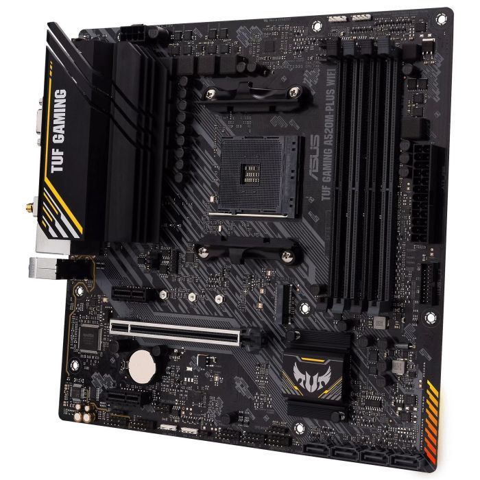 Материнская плата ASUS TUF GAMING A520M-PLUS WIFI изображение 5