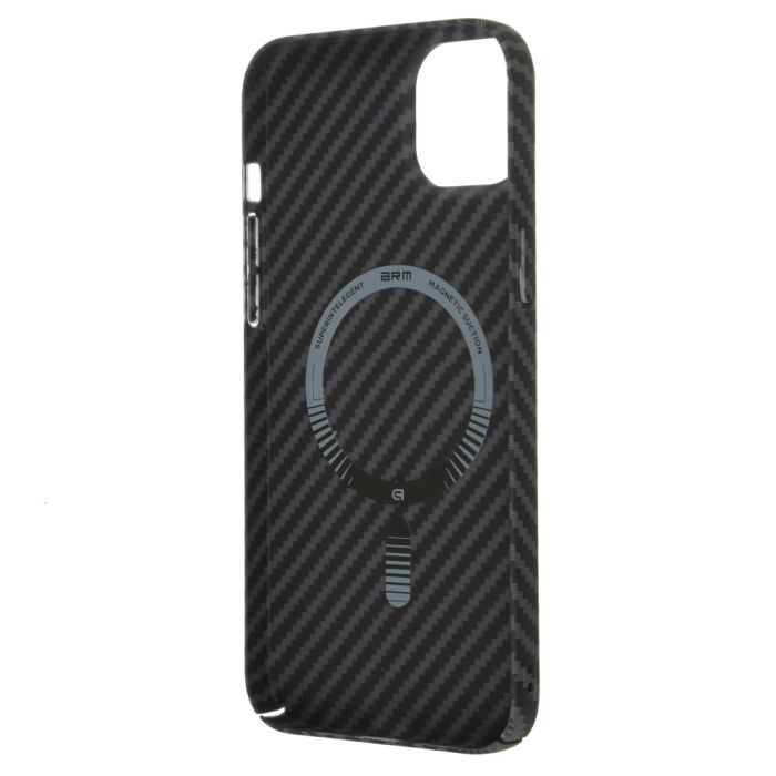 Чехол для мобильного телефона Armorstandart LikeCarbon MagCase Apple iPhone 14 Plus Black (ARM66364) изображение 2