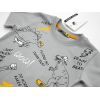 Футболка детская First kids с динозаврами (3032-104B-gray) изображение 3