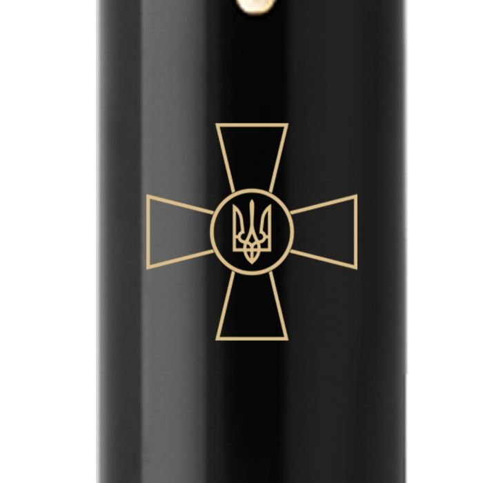 Ручка шариковая Parker IM 17 ARMY Black GT BP Эмблема ВСУ (22032_W001y) изображение 2