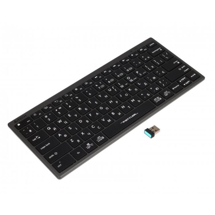 Клавиатура A4Tech FBX51C Wireless/Bluetooth White (FBX51C White) изображение 4