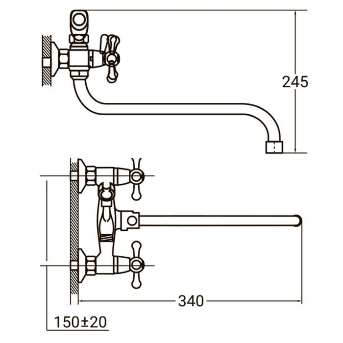 Смеситель AQUATICA PM-5C457C (9780220) изображение 3