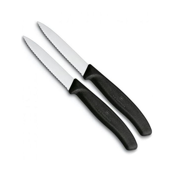 Набір ножів Victorinox SwissClassic Paring 2 шт 8см Black (6.7633.B) зображення 2