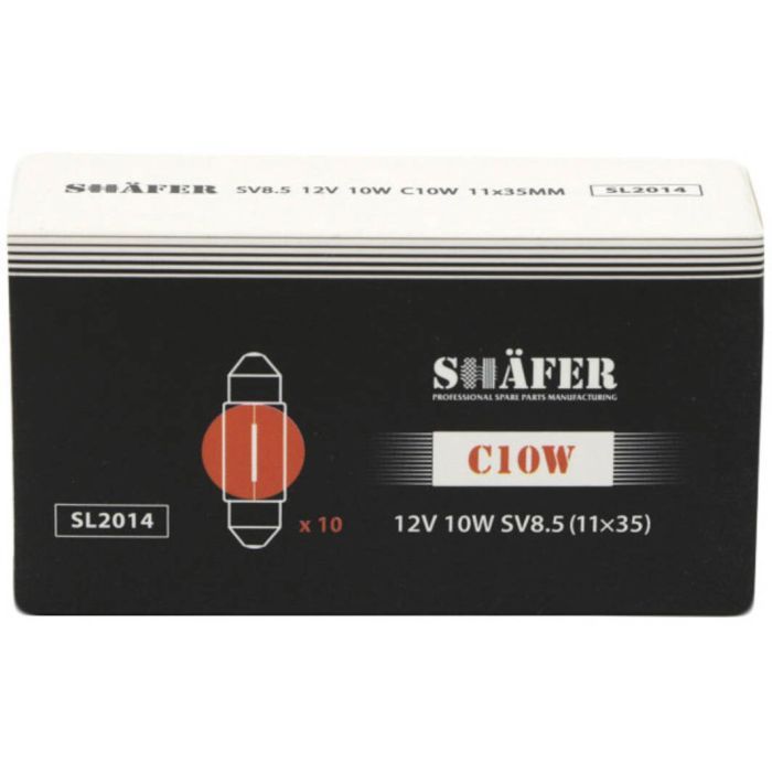 Автолампа SHAFER 12V10WC10WSV8.5 (SL2014) зображення 2