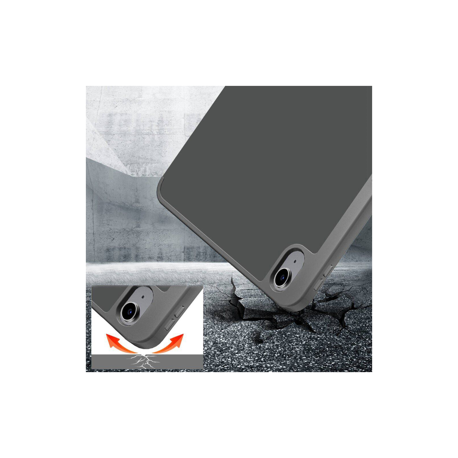 Чехол для планшета BeCover Ultra Slim Origami BeCover Apple iPad 10.9" 2022 Black (708952) изображение 6