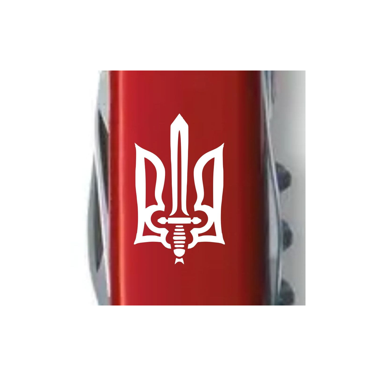 Нож Victorinox Climber Ukraine Red "Тризуб ОУН" (1.3703_T0300u) изображение 4