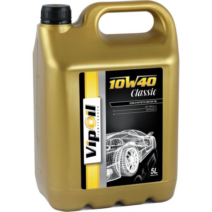 Моторное масло VIPOIL Classic 10W-40 SG/CD, 5л (0162834)