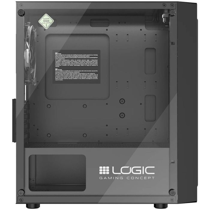 Корпус для ПК Logic concept ATOS MESH+GLASS ARGB fans 3x120mm (AM-ATOS-10-0000000-0002) зображення 5