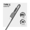 Дата кабель USB 2.0 AM to USB-C 1.2m Black ACCLAB (1283126518232) зображення 3