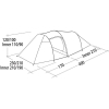 Палатка Easy Camp Magnetar 400 Rustic Green (929571) изображение 11