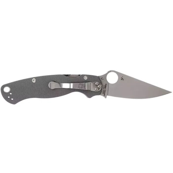 Ніж Spyderco Para-Military 2 G10 Maxamet Dark Grey (C81GPDGY2) зображення 2