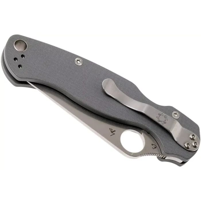 Ніж Spyderco Para-Military 2 G10 Maxamet Dark Grey (C81GPDGY2) зображення 7