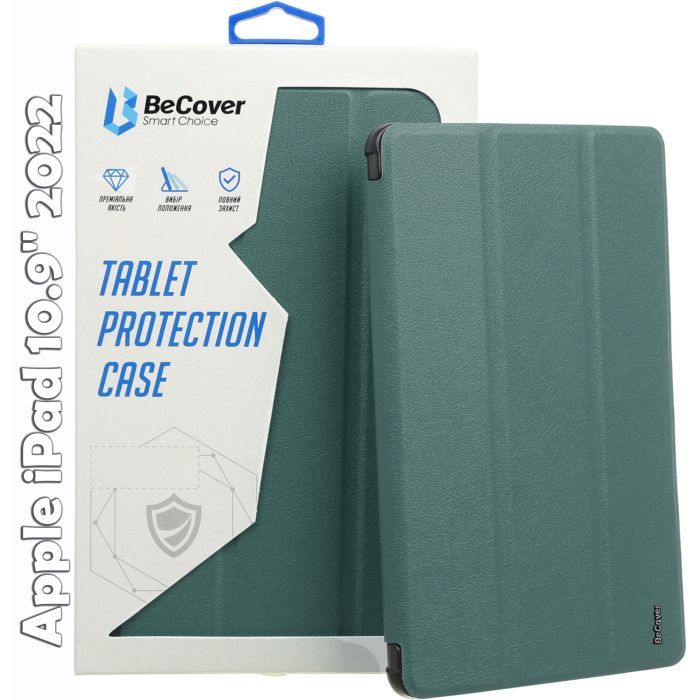 Чехол для планшета BeCover Soft Edge BeCover Apple iPad 10.9" 2022 Green (709183)