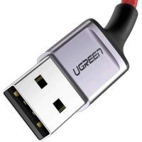Дата кабель USB 2.0 AM to Type-C 1.0m US505 6A Red Ugreen (US505/20527) изображение 2