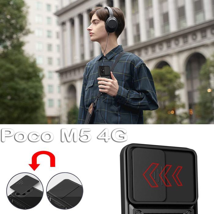 Чехол для мобильного телефона BeCover Military Poco M5 4G Black (709121) изображение 6
