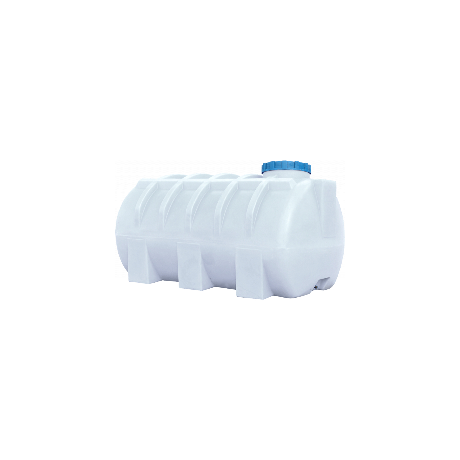 Емкость для воды Пласт Бак горизонтальная пищевая 200 л белая (2106)