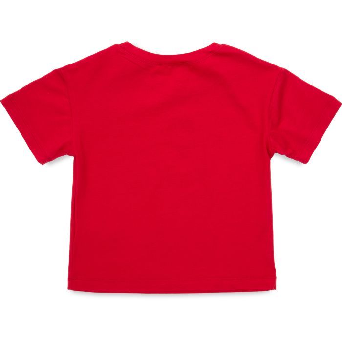 Футболка дитяча First kids із зайчиком (756-128G-red) зображення 2
