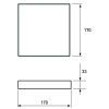 Світильник Eurolamp GM 21W 4000K (LED-NLS-21/40(GM)) зображення 3