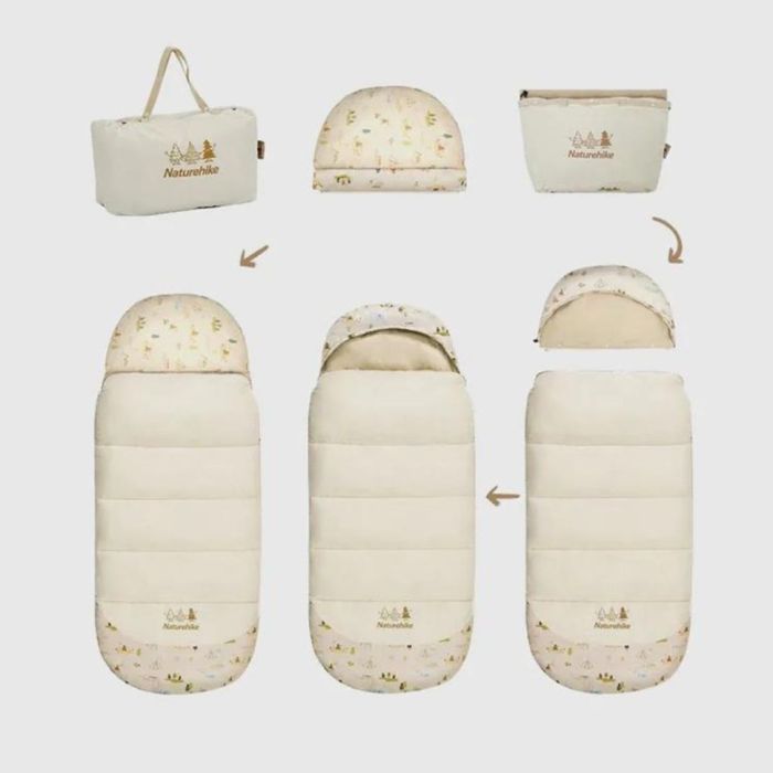 Спальный мешок Naturehike B180 CNH22SD001 Baby Beige (6927595799611) изображение 4
