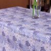 Скатерть MirSon Рогожа №203 Blue Flowers 130x180 см (2200006737803) изображение 3