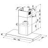 Витяжка кухонна Faber Stilo Glass Smart X/V A90 (325.0617.016) зображення 2