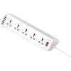 Мережевий фільтр живлення LDNIO SC10610, 5роз + 3USB (SC10610) зображення 3