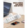 Мережевий фільтр живлення LDNIO SC10610, 5роз + 3USB (SC10610) зображення 8
