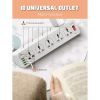 Мережевий фільтр живлення LDNIO SC10610, 5роз + 3USB (SC10610) зображення 9