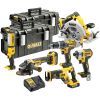 Набор электроинструментов DeWALT 6 од., 3*5Ah, 2 кейси TOUGH SYSTEM (DCK623P3) изображение 3