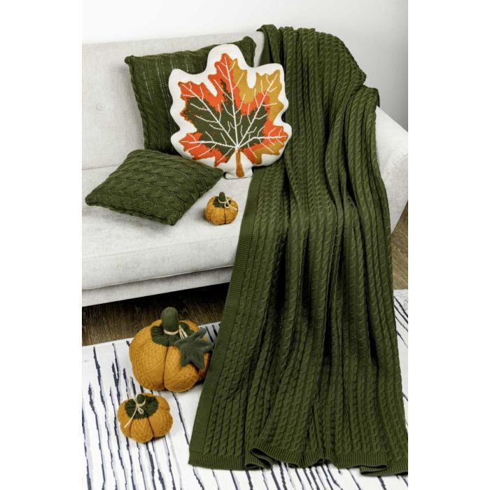 Плед Прованс Happy Fall Kosa Оливковий 130х170 см (4823093446908) зображення 5